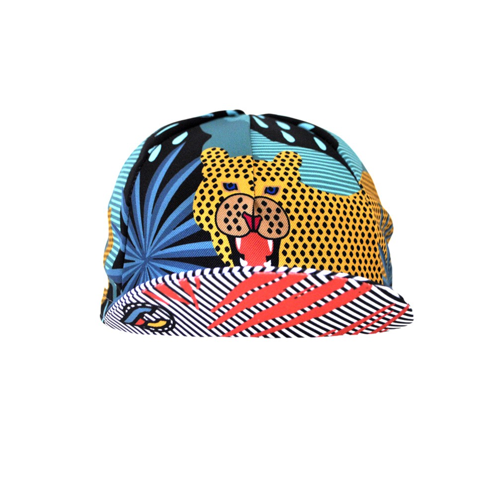 cinelli-art-program-lida-ziruffo-sharp-teeth-casquette-cycliste image 3
