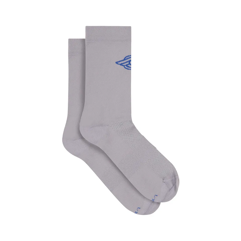 cinelli-chaussettes-winged-c-gris-15cm image 1