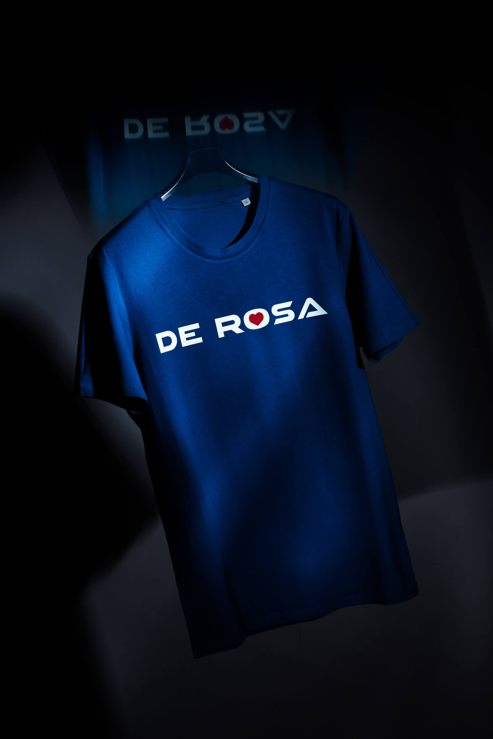 de-rosa-t-shirt-logo-coton-bio-regular-fit image 2