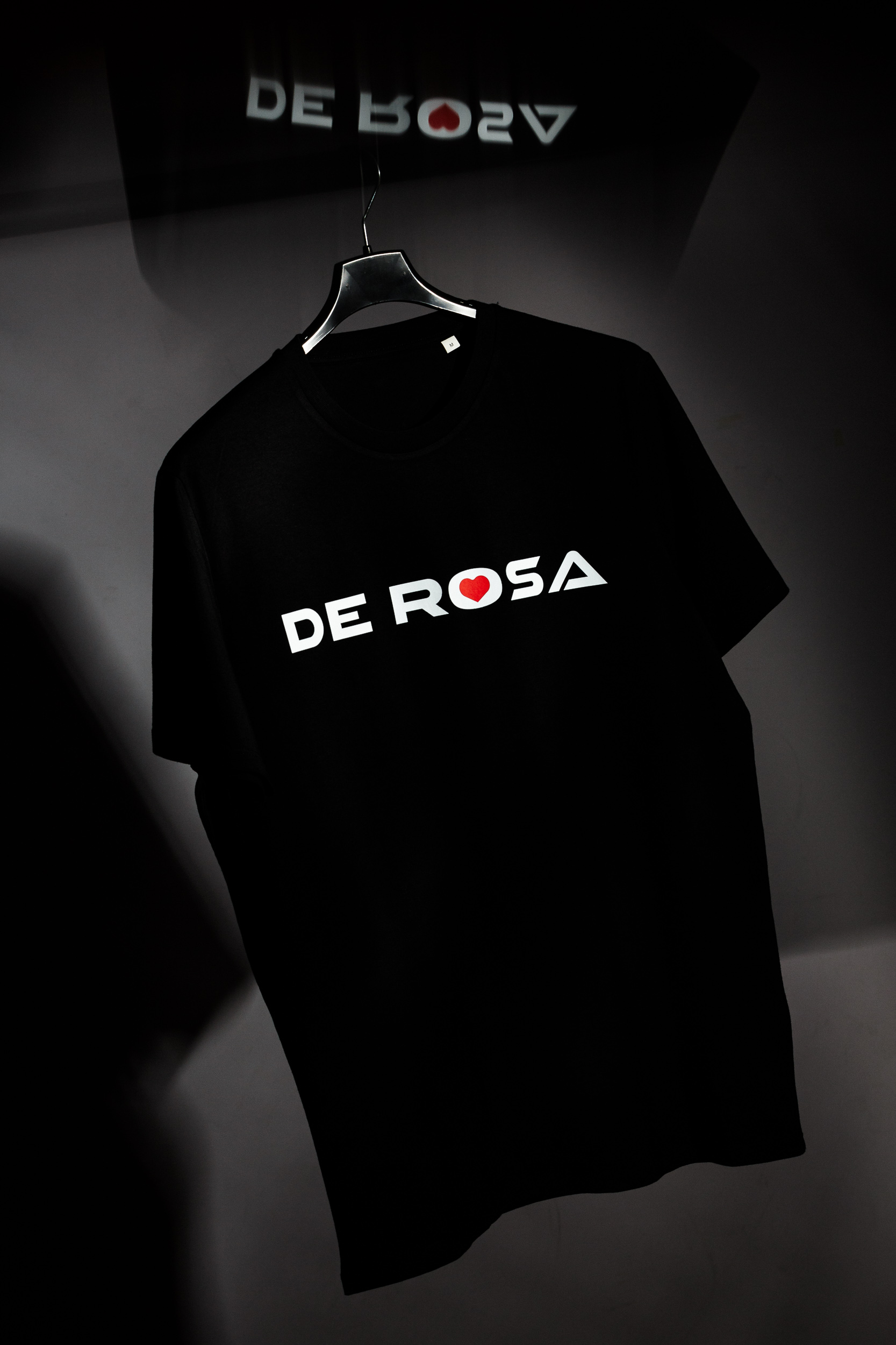 de-rosa-t-shirt-logo-coton-bio-regular-fit image 5