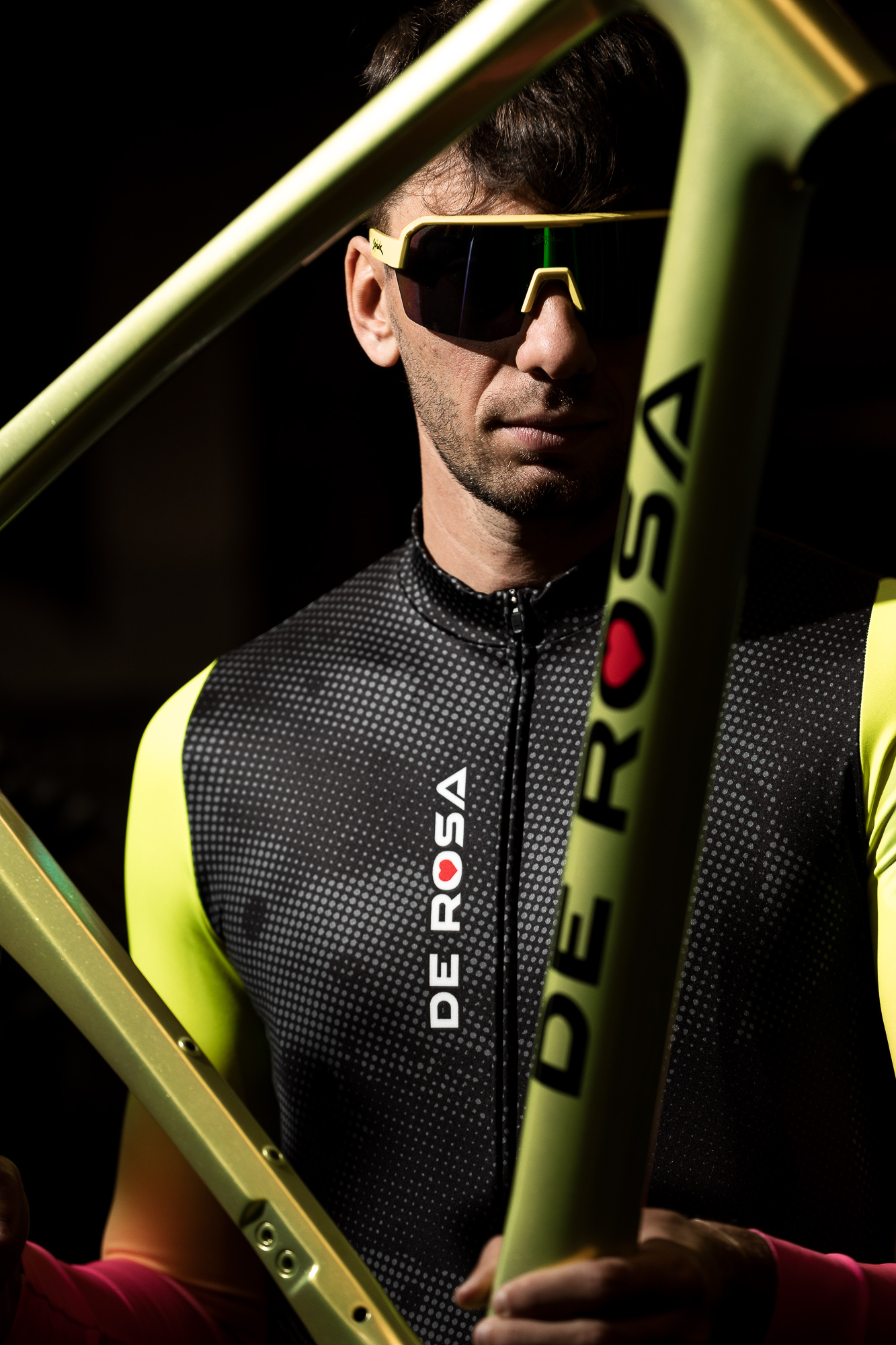 de-rosa-maillot-manches-longues-d-grad-jaune-magenta image 5