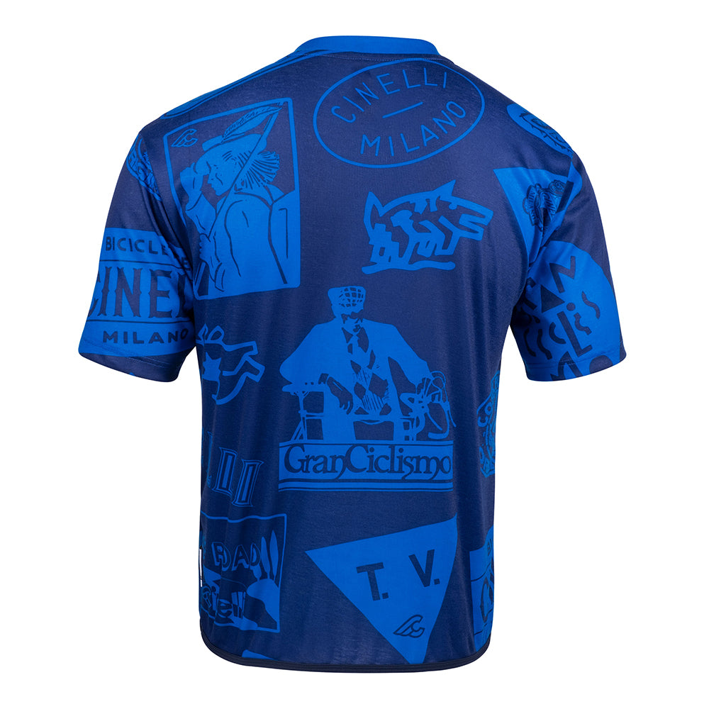 cinelli-tech-tee-granciclismo-navy-blue-t-shirt-v-lo-manches-courtes image 2