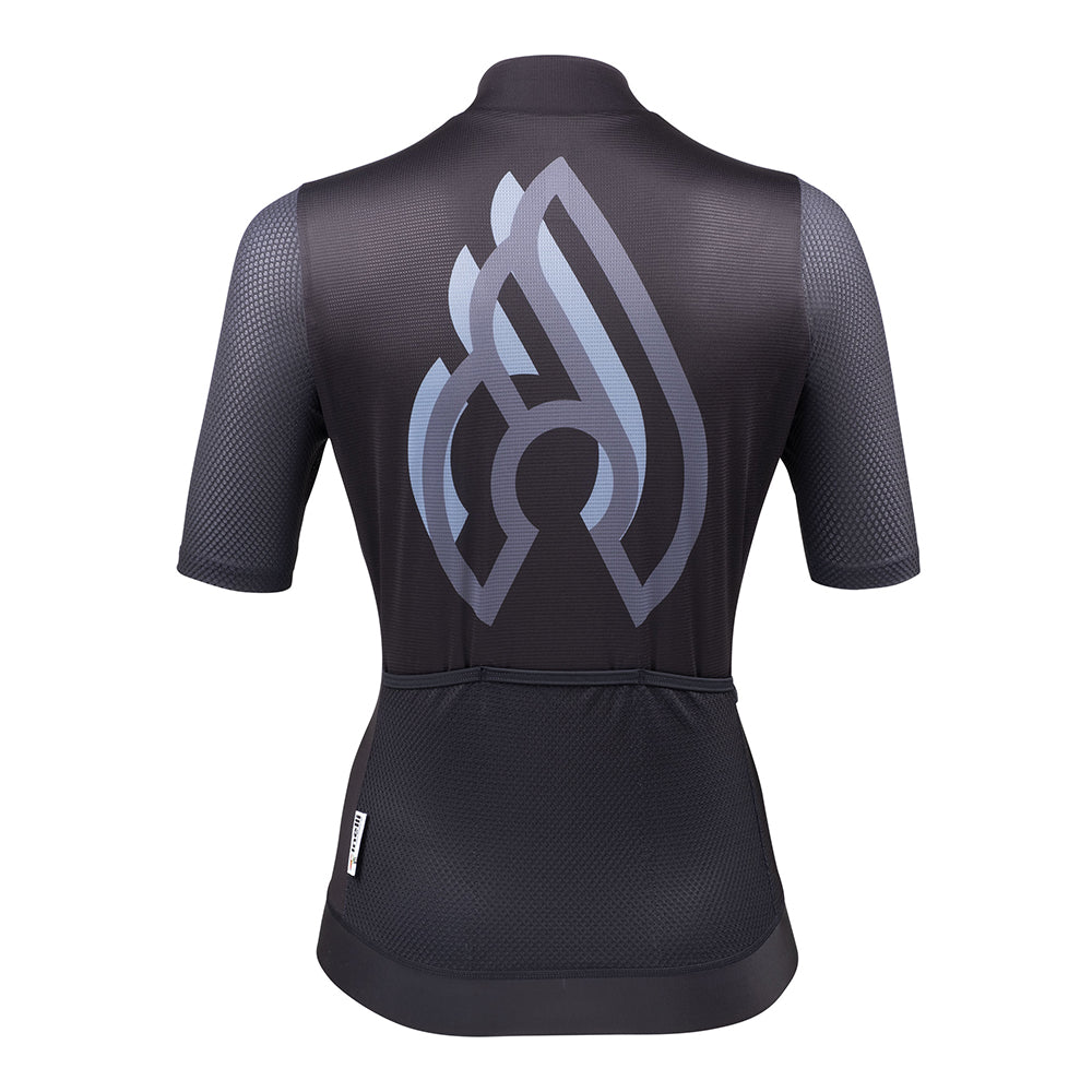 cinelli-tempo-woman-black-gray-maillot-femme-t-ultral-ger image 2