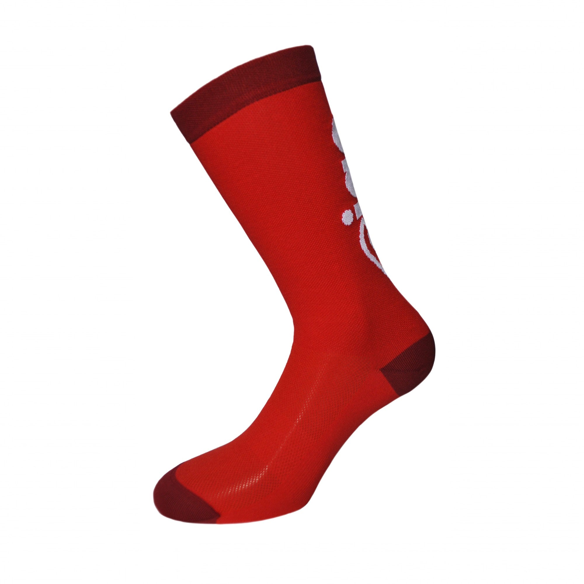 cinelli-ciao-red-chaussettes-cyclisme-made-in-italy image 2