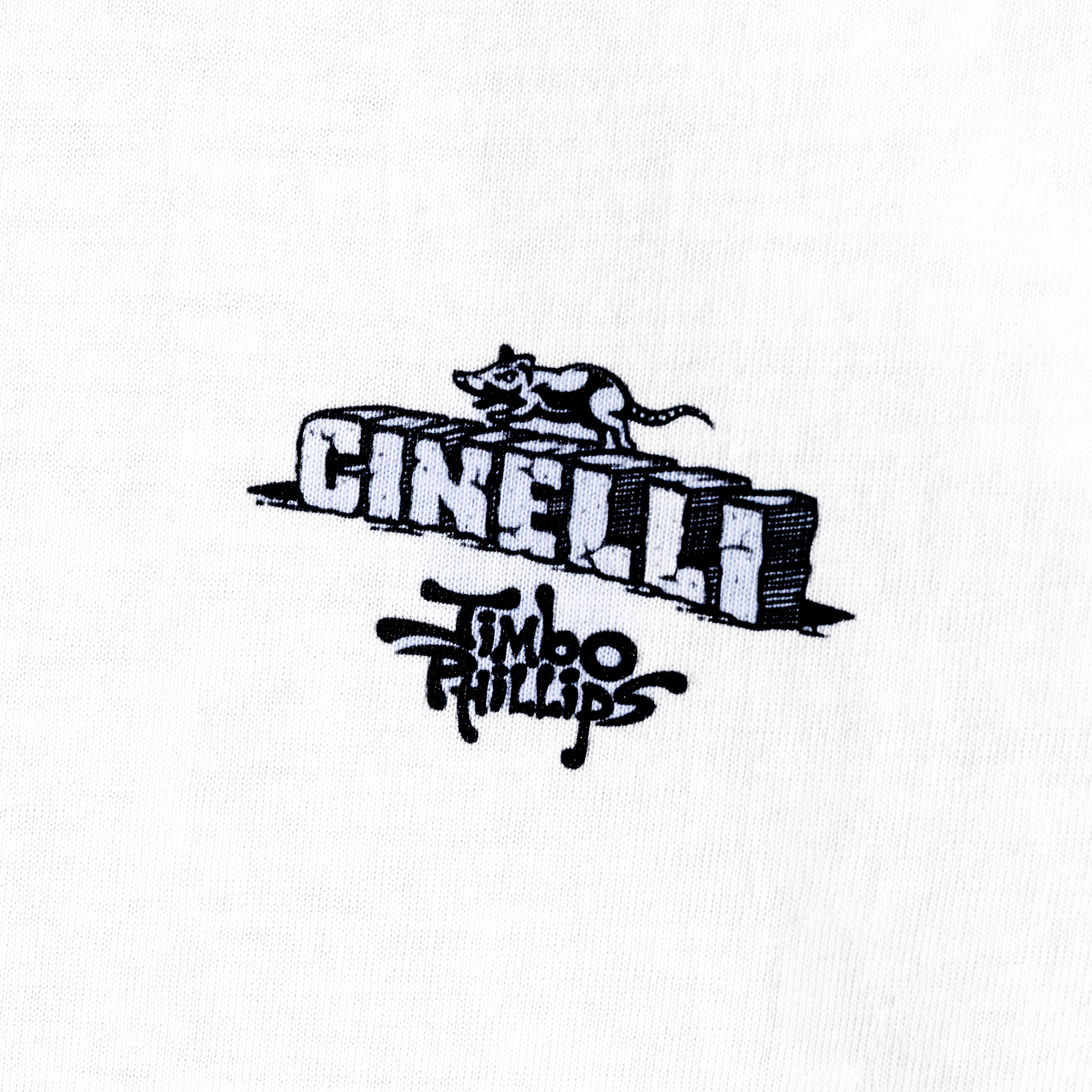 cinelli-t-shirt-jimbo-phillips-white-coton-bio-180gsm-coupe-boxy image 4