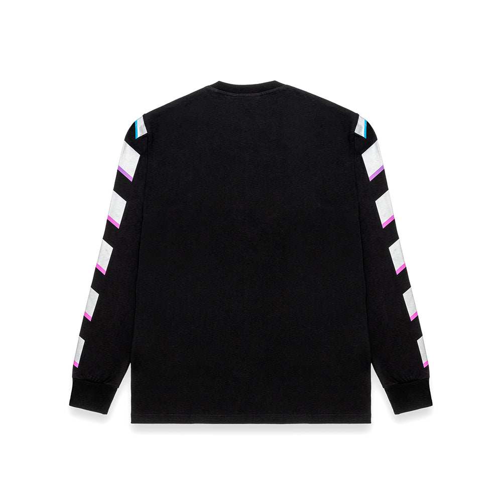 cinelli-vigorelli-black-t-shirt-manches-longues image 2