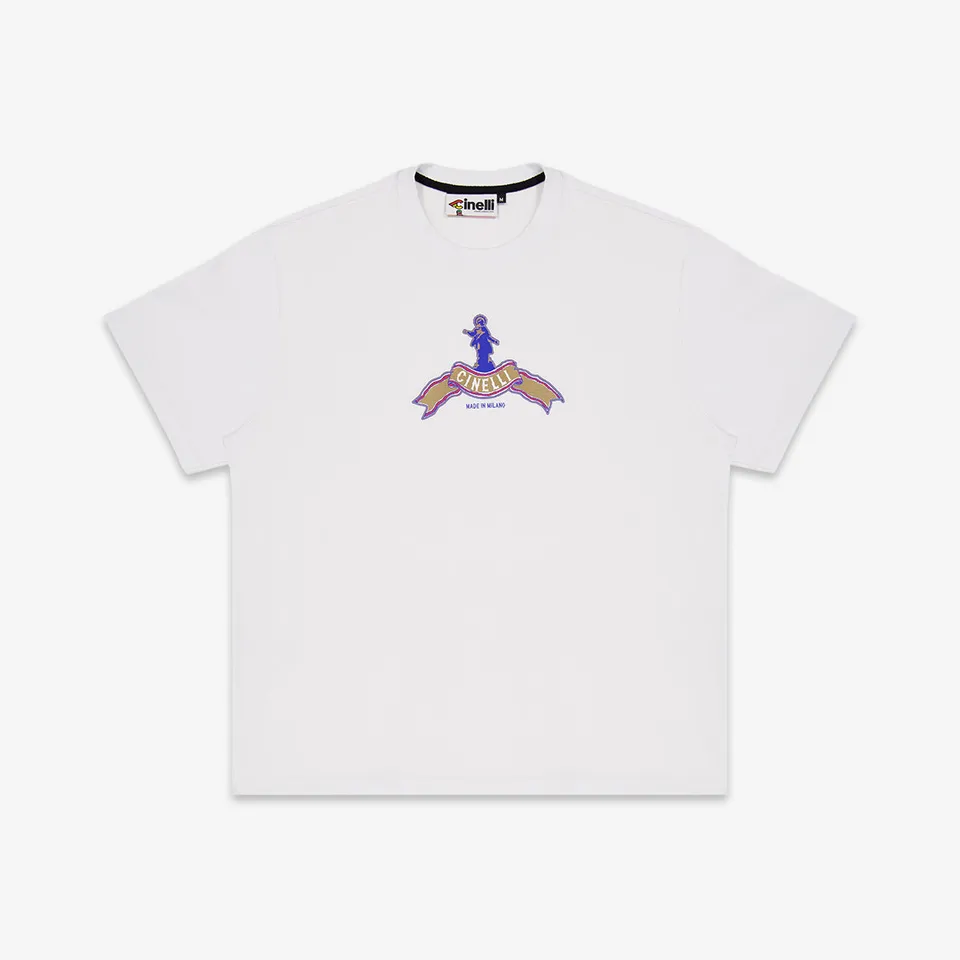 cinelli-madonnina-t-shirt-blanc image 1