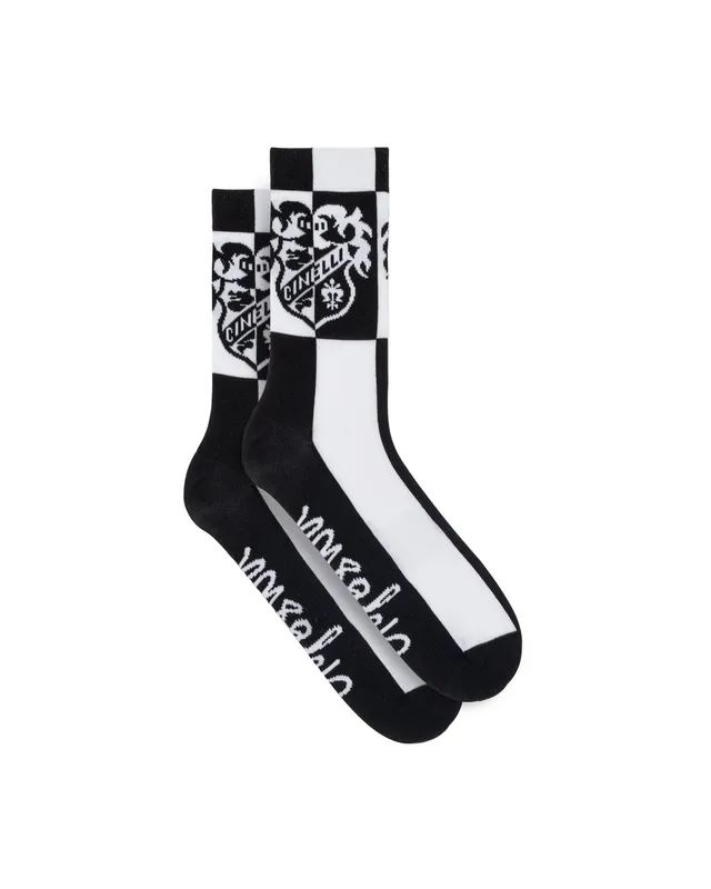 cinelli-crest-pastori-black-n-white-chaussettes-v-lo image 1