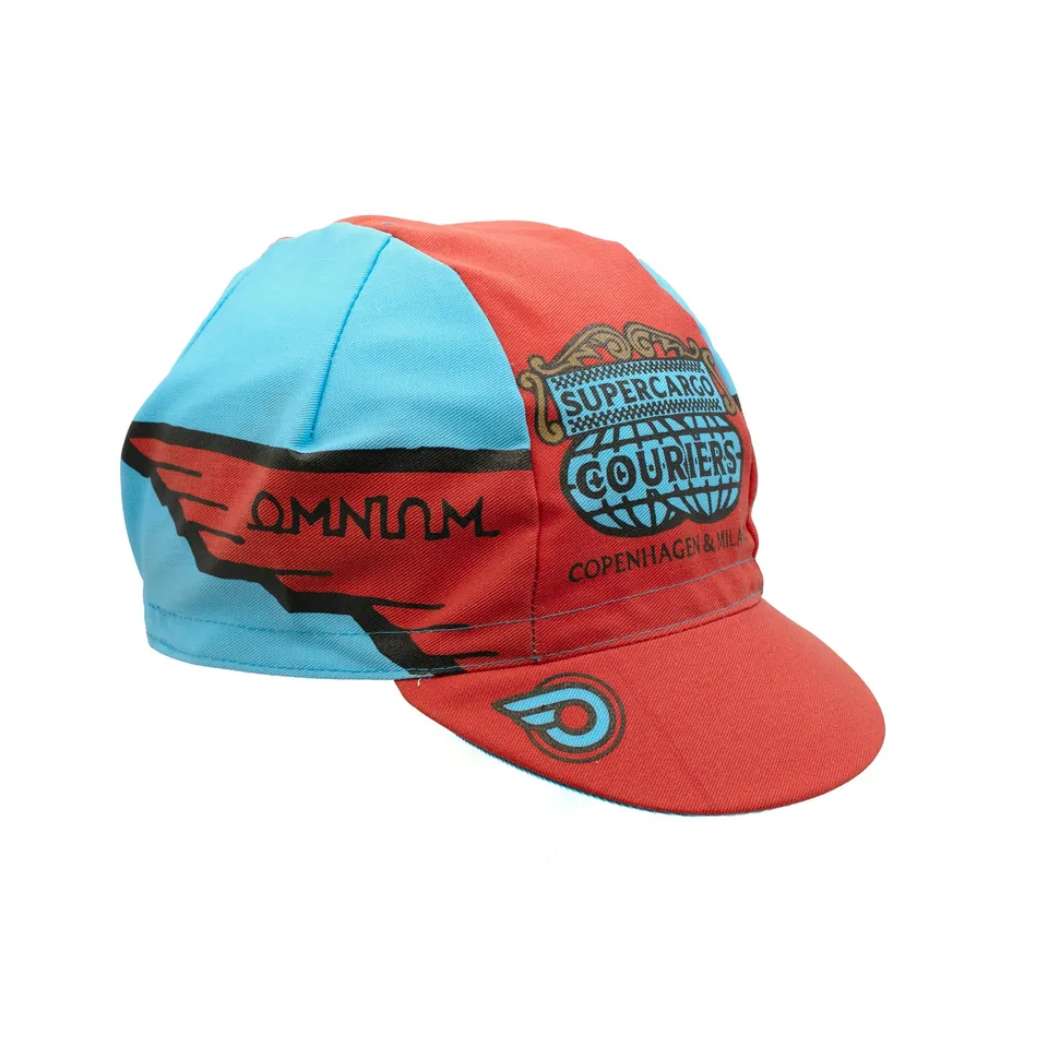 cinelli-omnium-supercargo-casquette-cycliste-rouge image 1