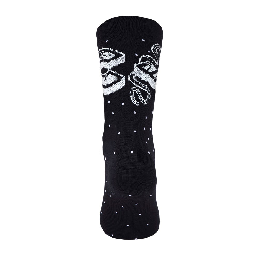 cinelli-mike-giant-black-chaussettes-cyclisme image 2