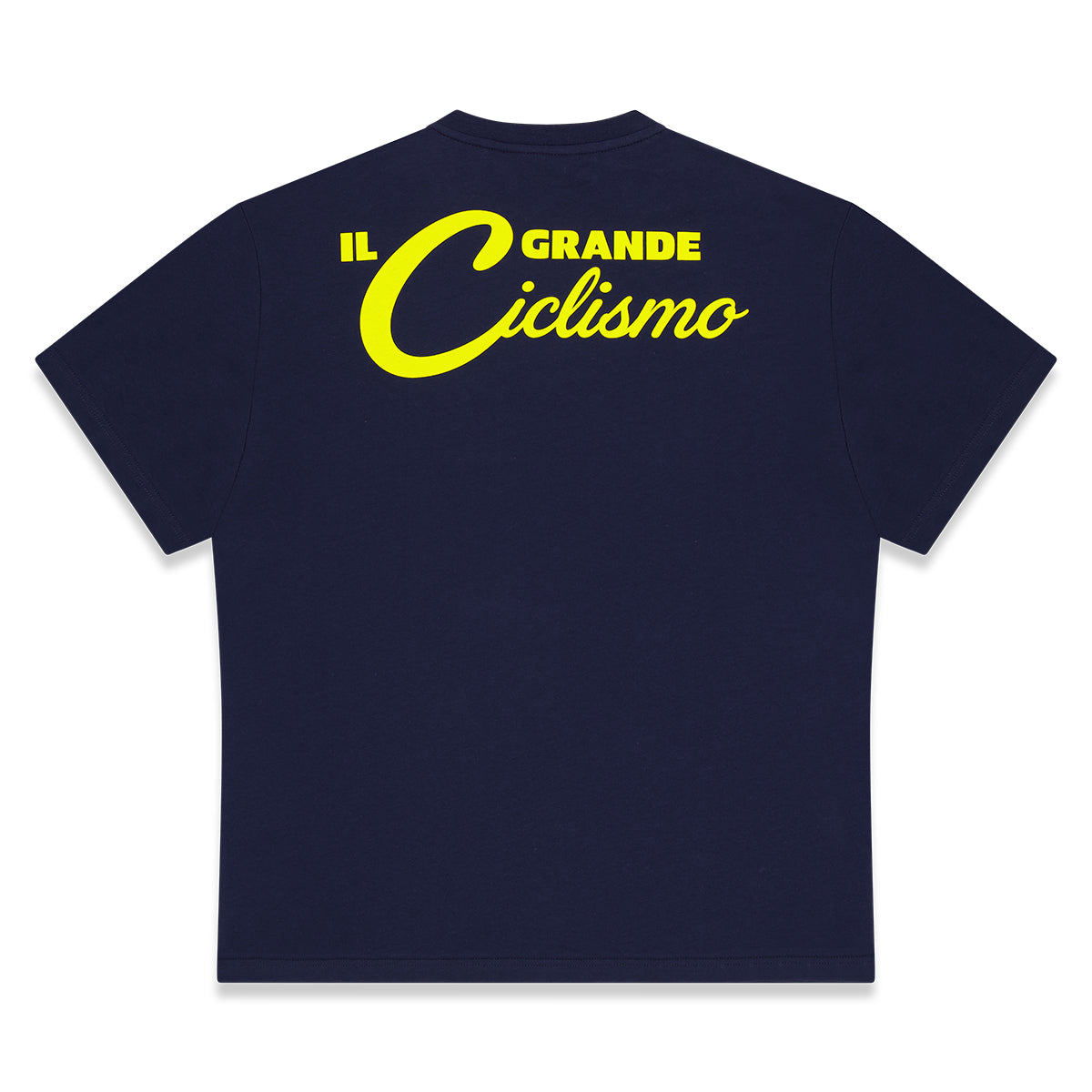 cinelli-t-shirt-cultura-blue-t-shirt-coton-bio-unisexe image 2