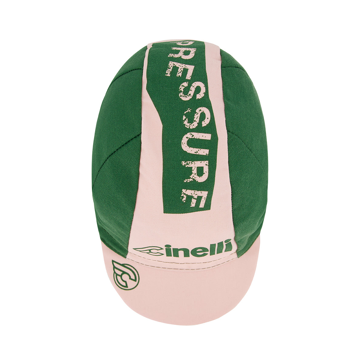 cinelli-cap-pressure-2-green-pink-casquette-cycliste image 4