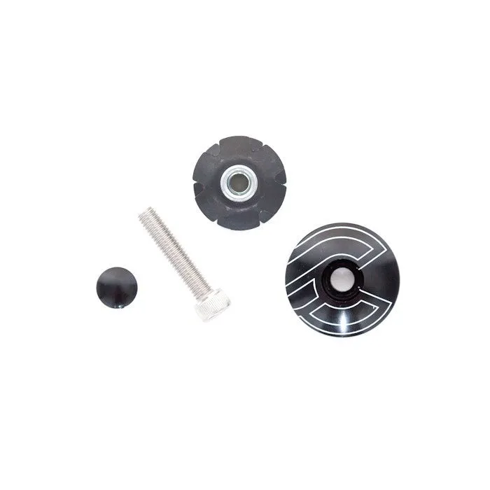 cinelli-top-caps-aluminium-1-1-8-bouchon-de-potence-32mm image 1