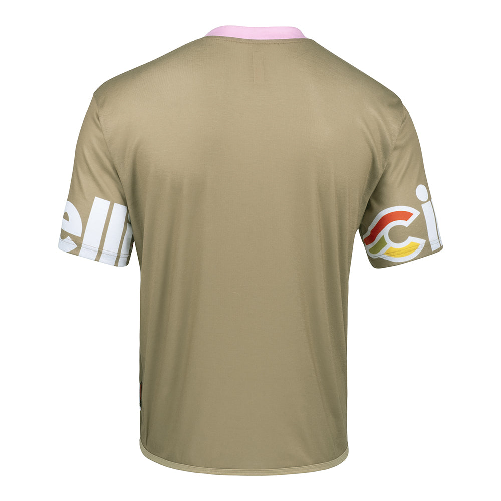cinelli-tech-tee-mega-logo-agave-t-shirt-manche-courte-gravel image 2