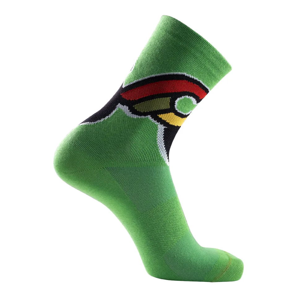 cinelli-socks-tempo-nemo-slime-green-chaussettes-hiver-19cm image 1