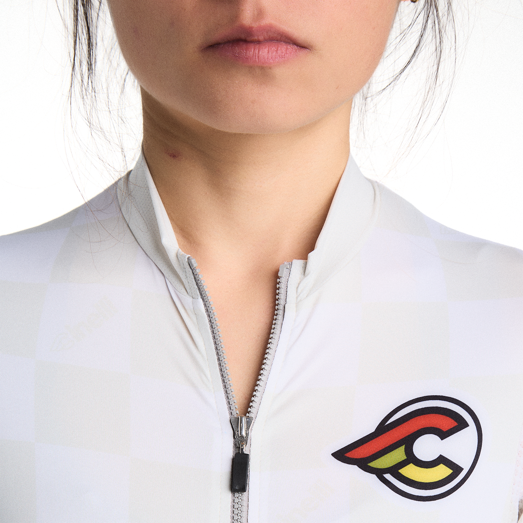 cinelli-tempo-woman-maillot-cyclisme-femme-gris image 6
