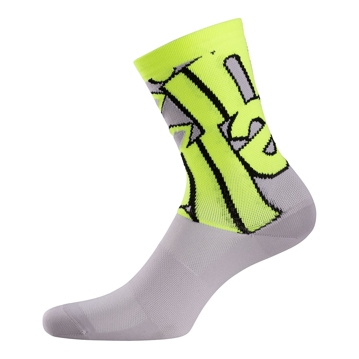 cinelli-chaussettes-cyclisme-tempo-nemo-oatmilk image 2
