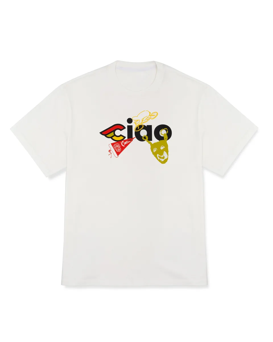 cinelli-t-shirt-ciao-icons-white image 1