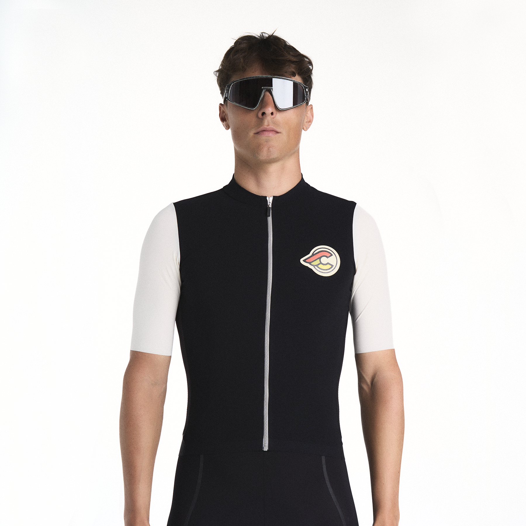 cinelli-supercorsa-maillot-v-lo-noir-et-blanc-homme image 5