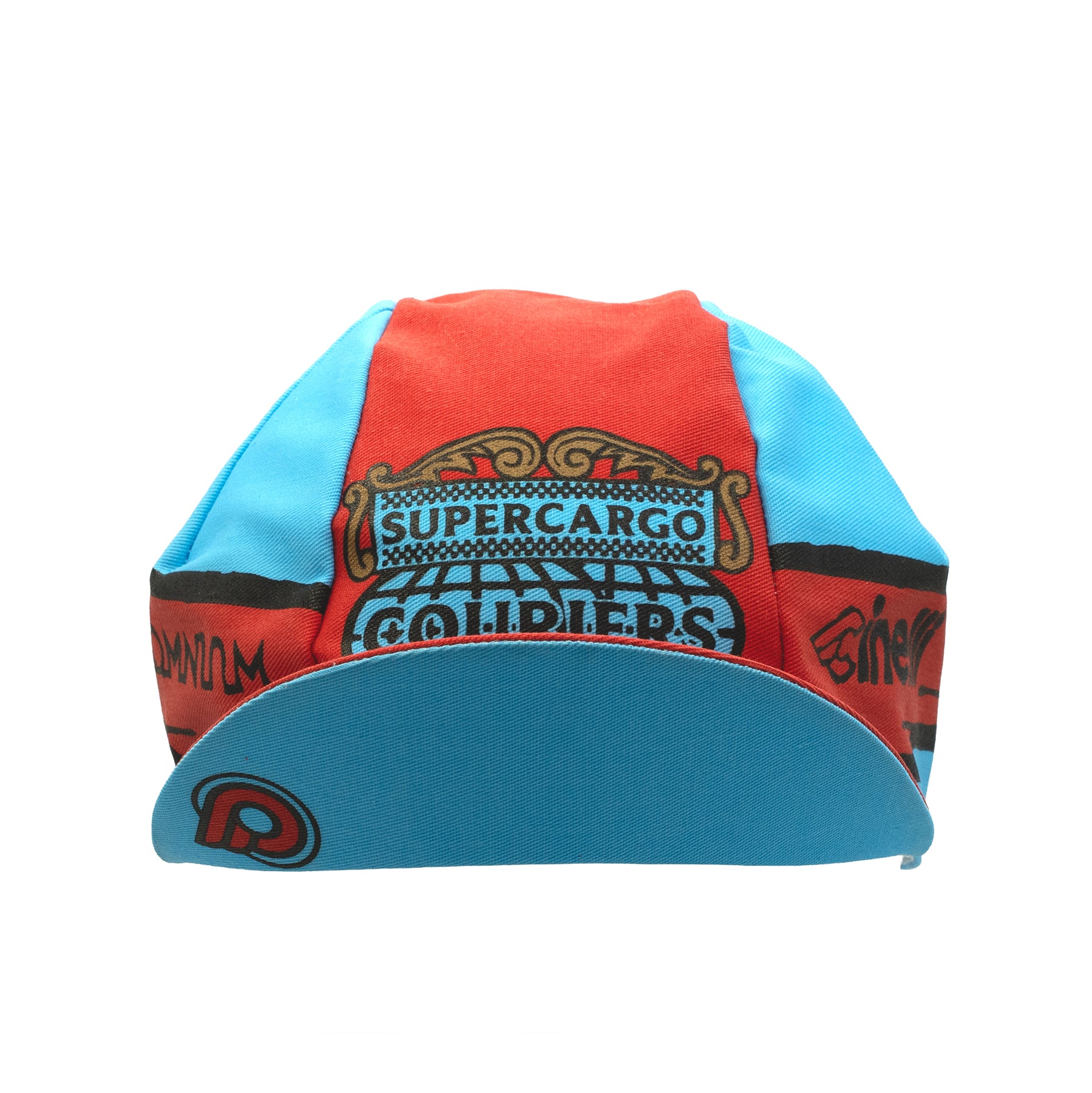 cinelli-omnium-supercargo-casquette-cycliste-rouge image 2