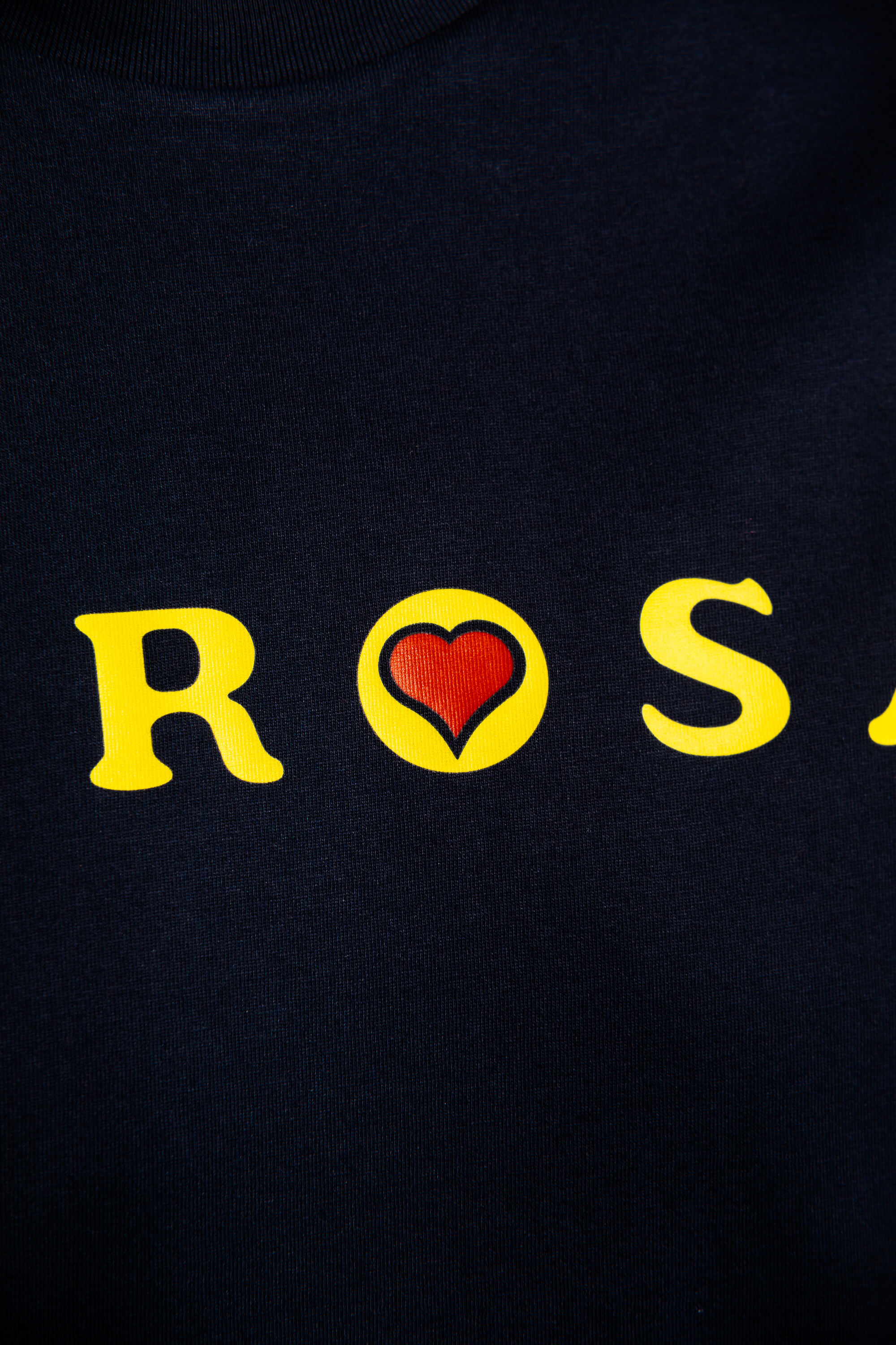 de-rosa-t-shirt-vintage-logo-coton-bio image 5