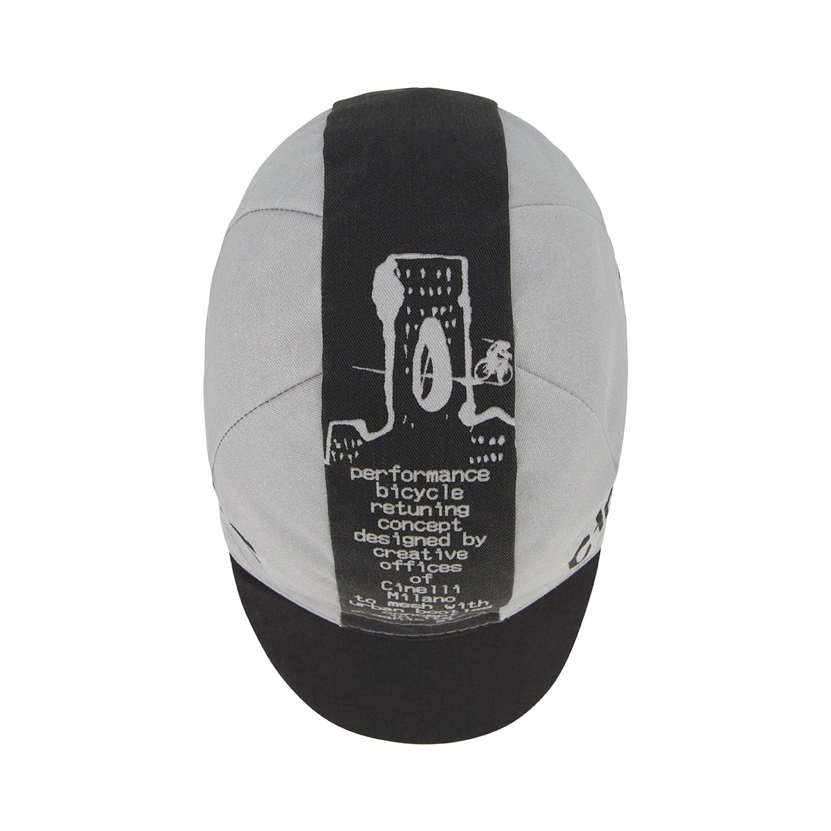 cinelli-silver-bootleg-casquette-cycliste-r-fl-chissante image 4
