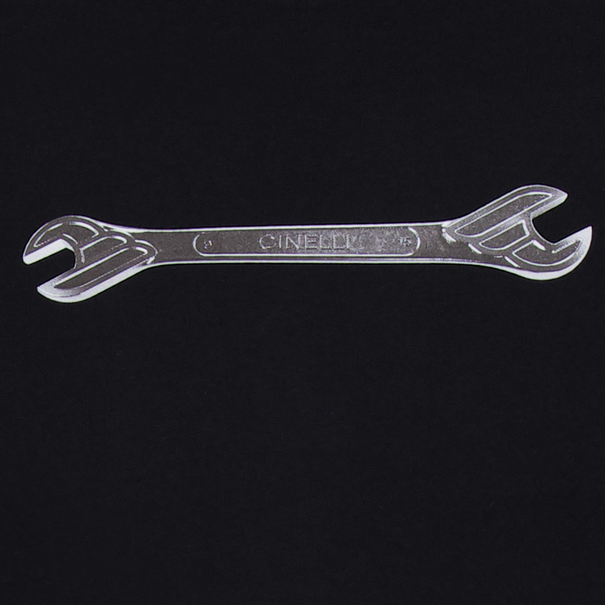 cinelli-t-shirt-winged-wrench-black-t-shirt image 2