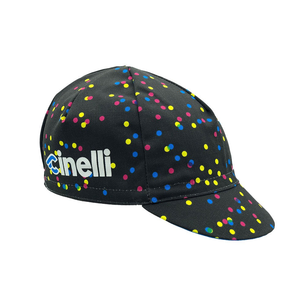 cinelli-caleido-dots-cap-casquette-cycliste image 1