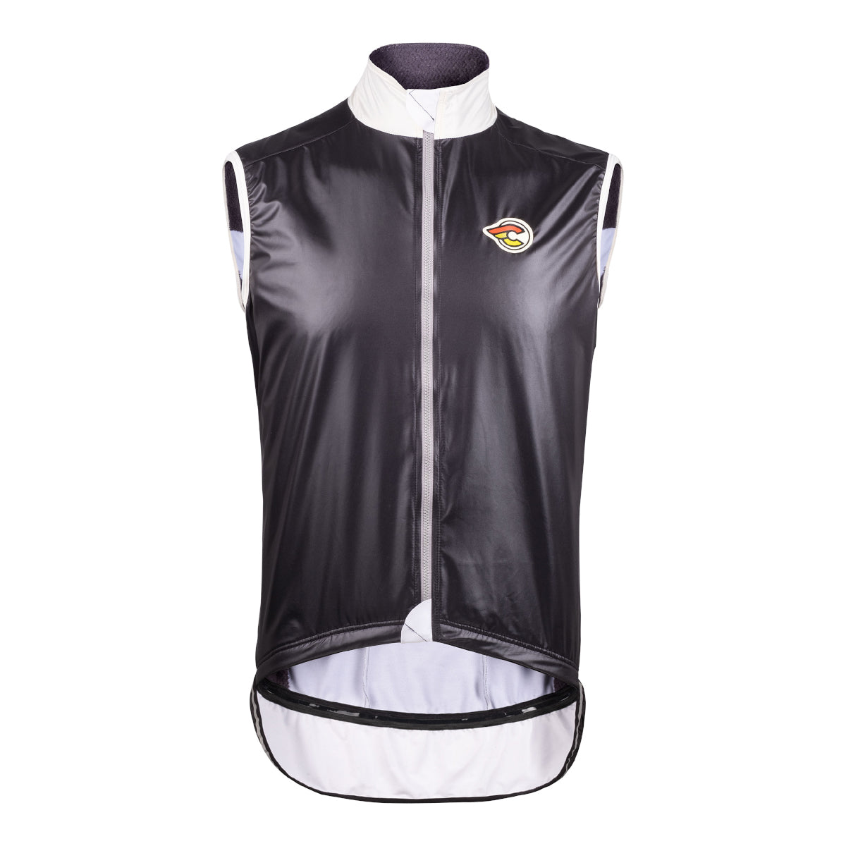 cinelli-supercorsa-gilet-hiver-black-white image 1