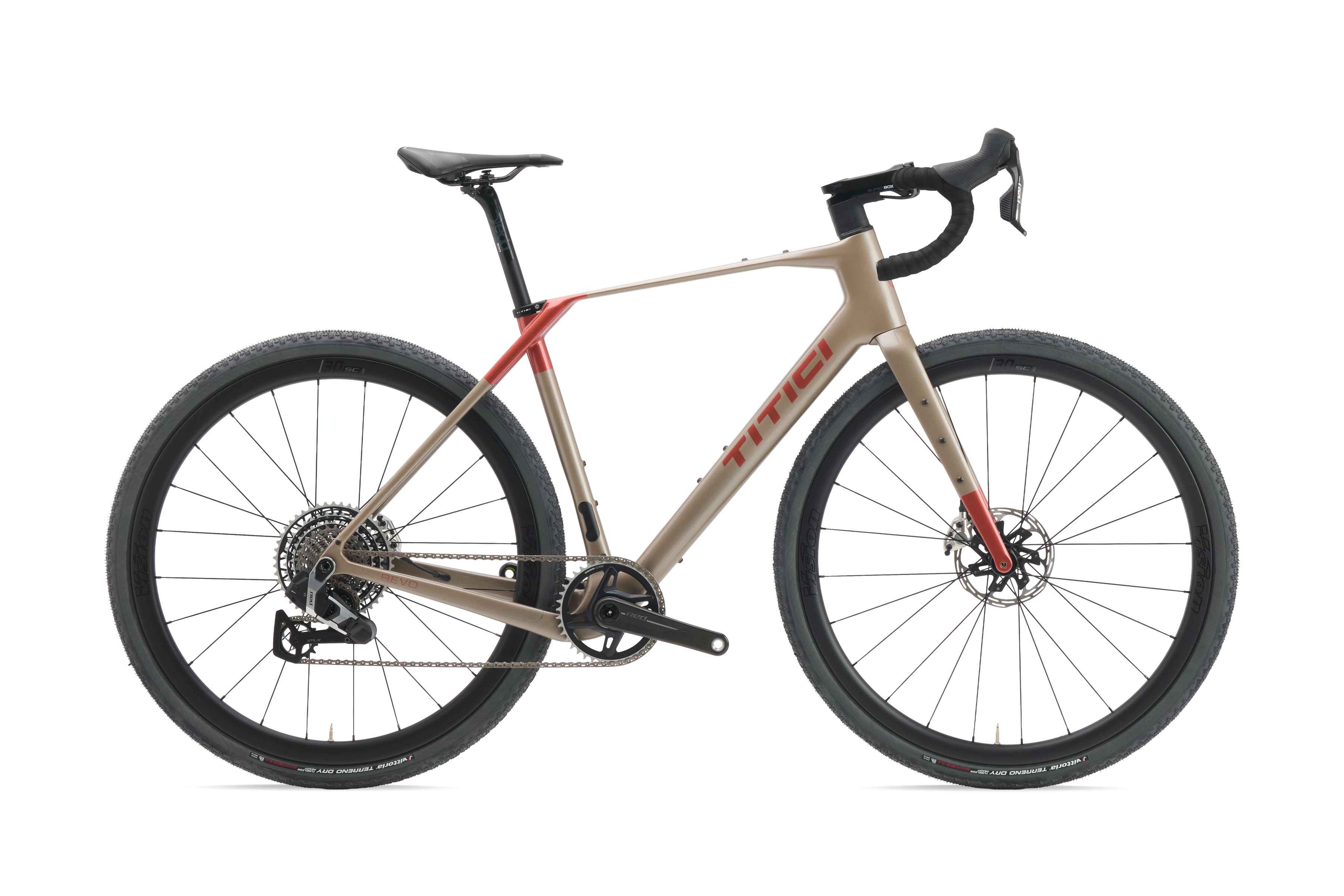 titici-revo-red-xplr-axs-13s-v-lo-gravel image 1