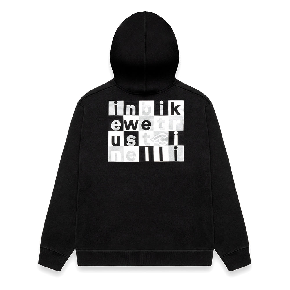 cinelli-hoodie-boetti-black-sweat-capuche-coton image 2