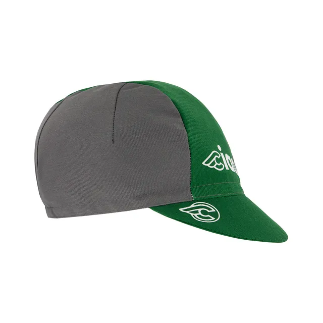 cinelli-casquette-logotype-green-gray image 1
