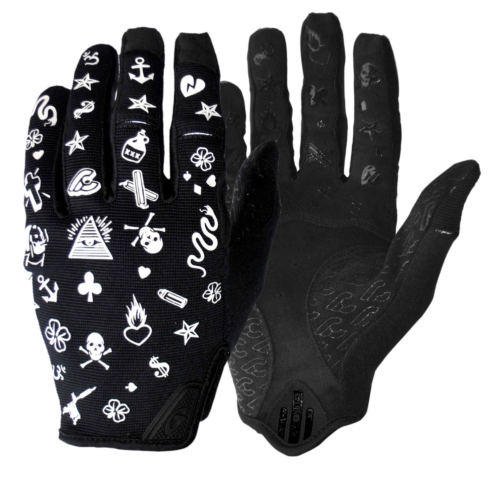 cinelli-mike-giant-giro-dnd-gants-v-lo-noirs image 1