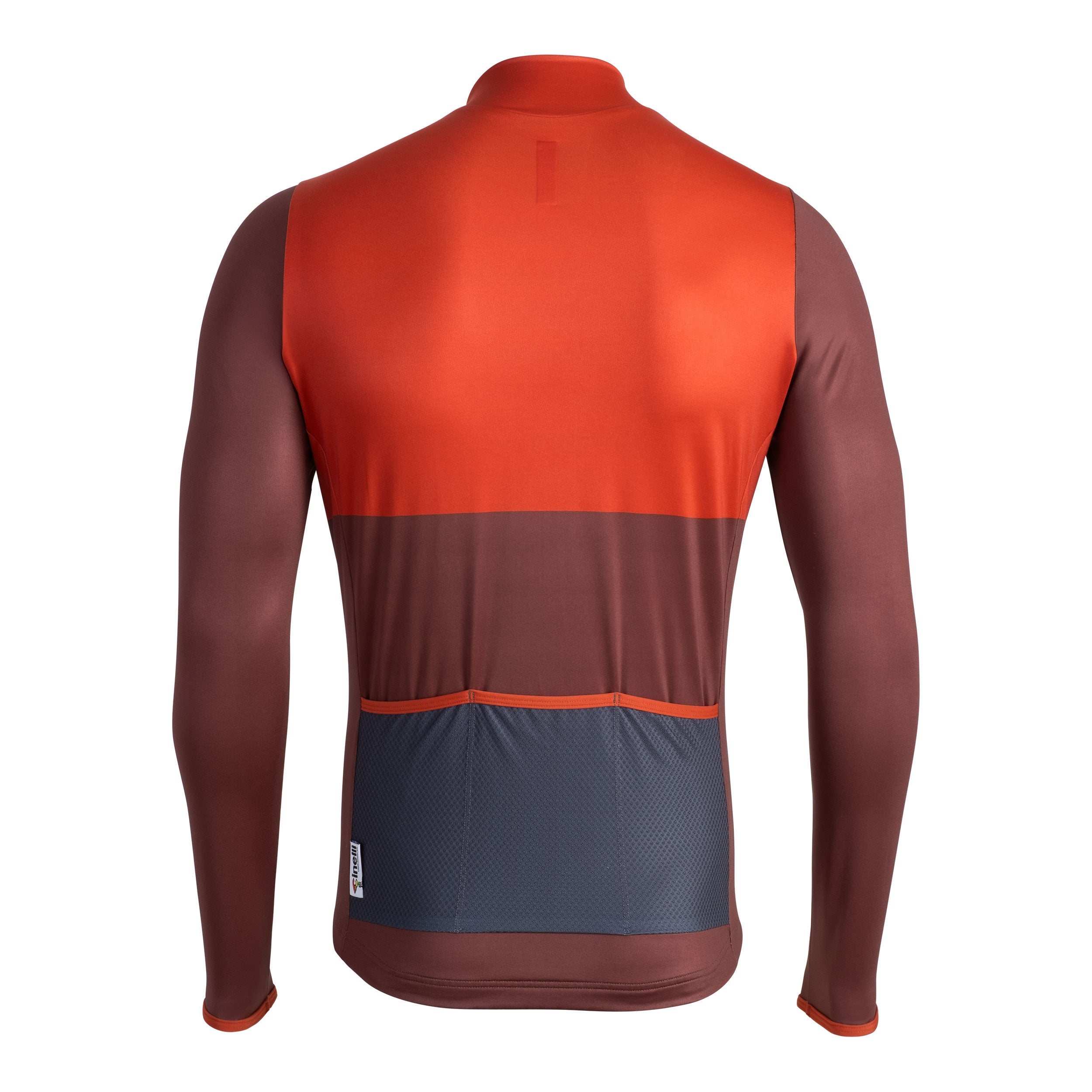 cinelli-tempo-brown-block-maillot-hiver-t-ultral-ger image 3