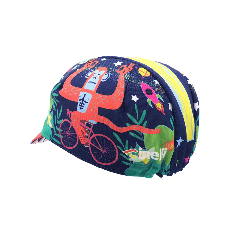 cinelli-lida-ziruffo-jungle-zen-casquette-cycliste image 2