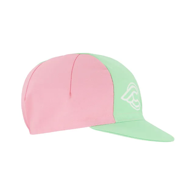 cinelli-cap-winged-c-green-pink-casquette-cycliste image 1