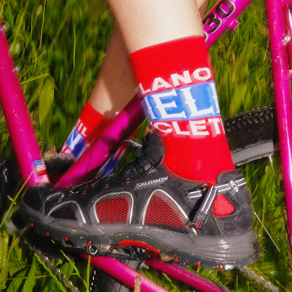 cinelli-socks-targa-red-chaussettes-v-lo-mixtes image 3