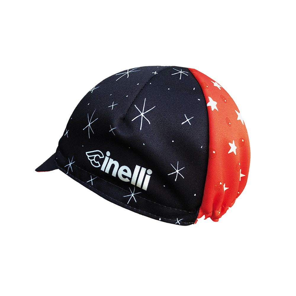 cinelli-cosmic-riders-casquette-v-lo-noir-sergio-mora image 2