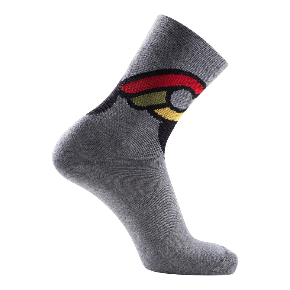 cinelli-chaussettes-tempo-nemo-hiver-gris-ciment-19-cm image 1