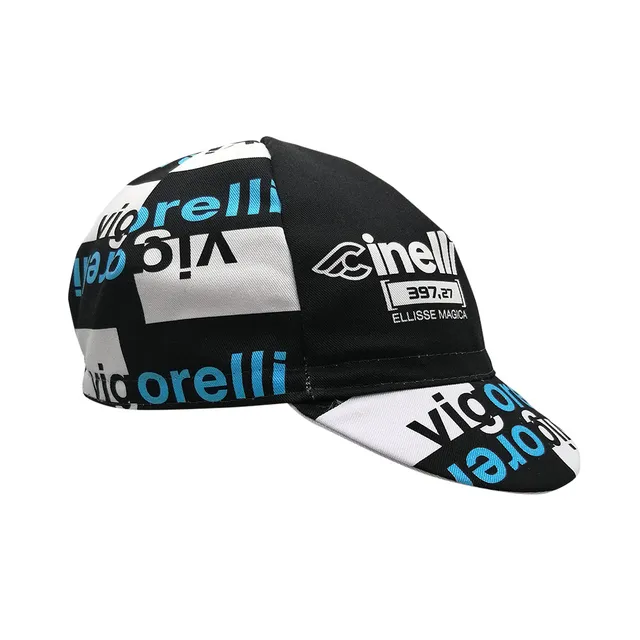cinelli-vigorelli-casquette-cycliste-noir image 1