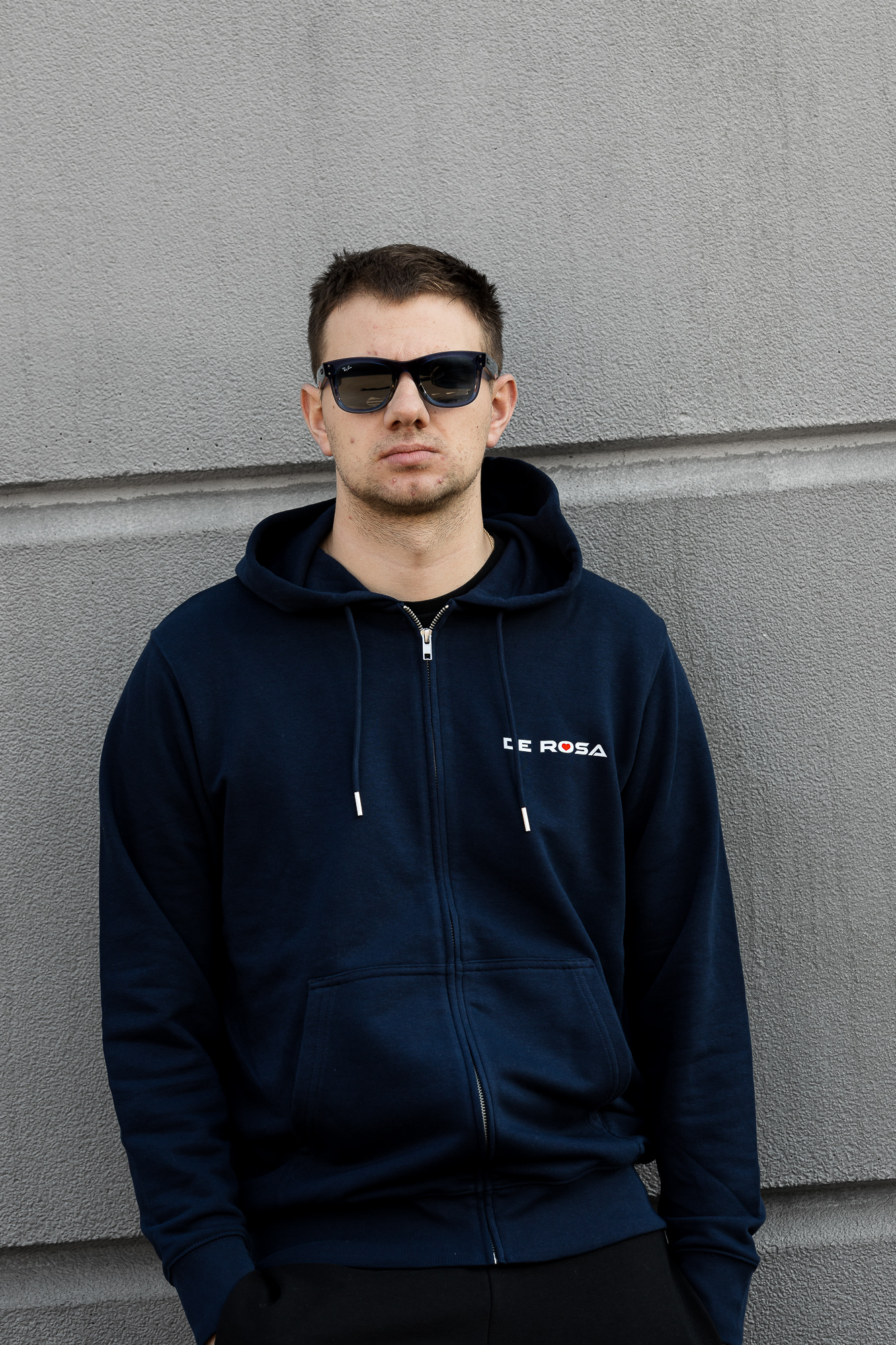 de-rosa-2026-zip-hoodie-coton-320-g-m image 7