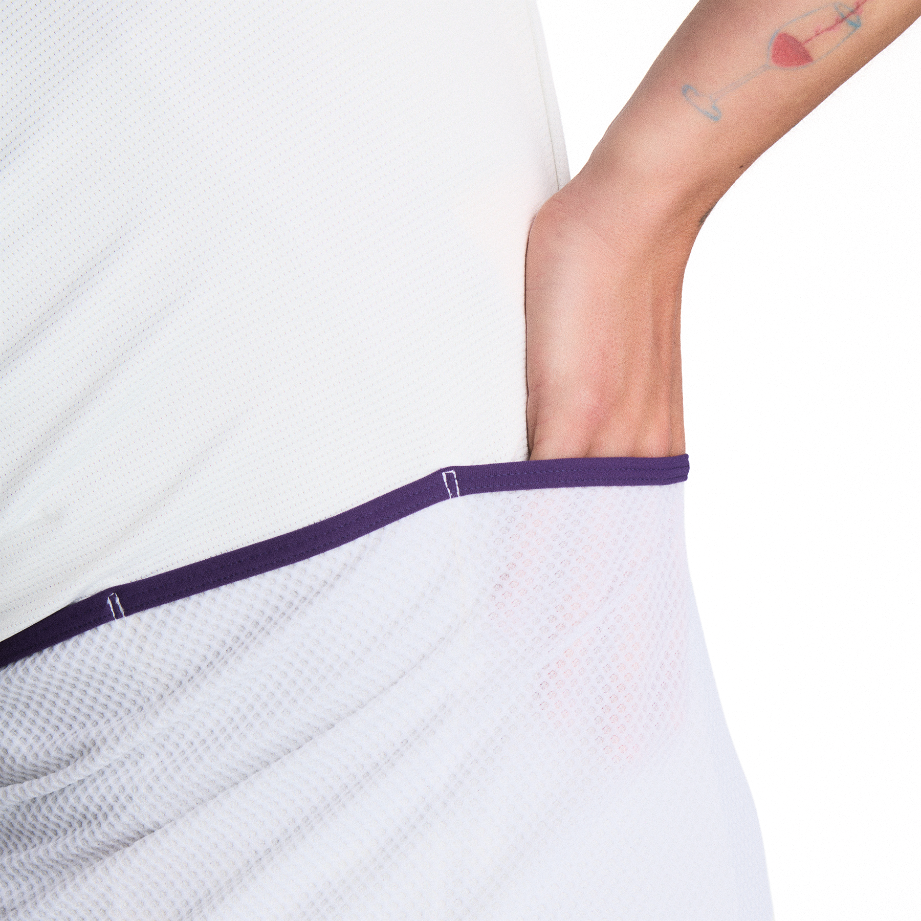 cinelli-tempo-woman-maillot-cyclisme-femme-blanc-gris image 6