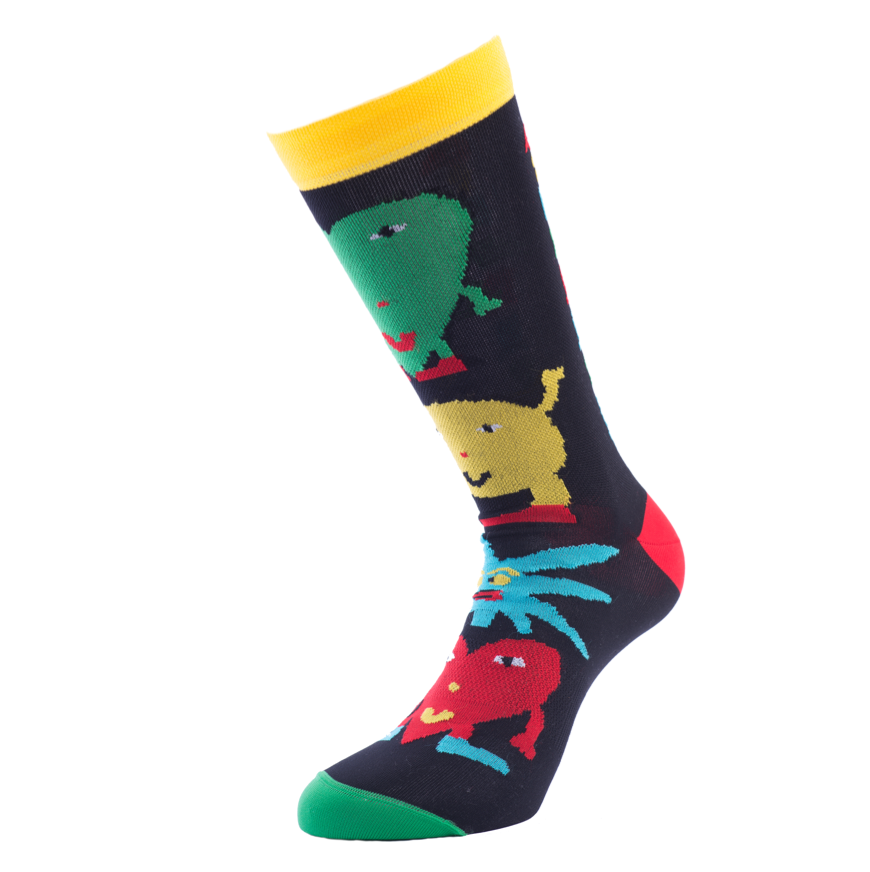 cinelli-sammy-binkow-best-friends-chaussettes-cyclisme image 2