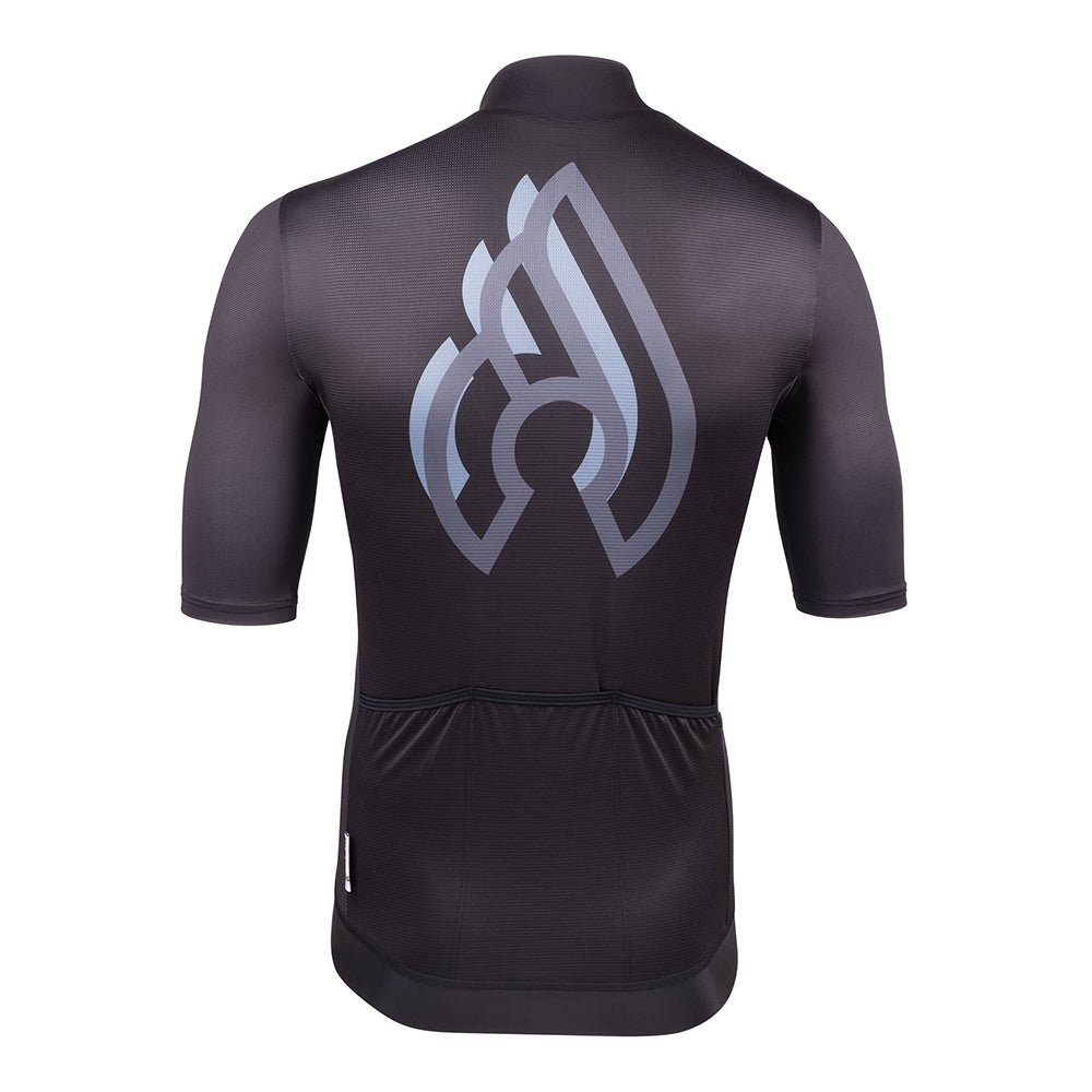 cinelli-tempo-maillot-t-noir-et-gris image 2
