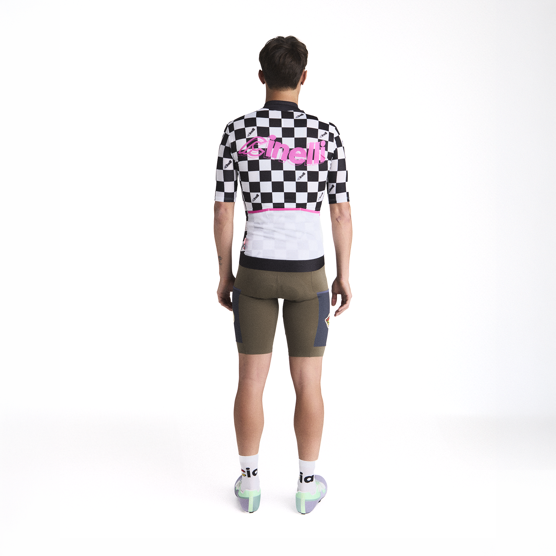 cinelli-tempo-5-maillot-noir-blanc image 4