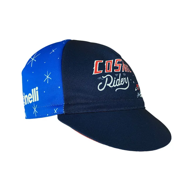cinelli-casquette-cosmic-riders-bleue-sergio-mora image 1
