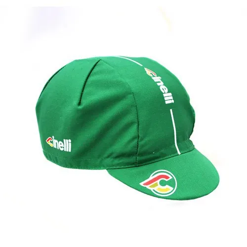 cinelli-supercorsa-cap-verde-jaguar-casquette-cycliste image 1