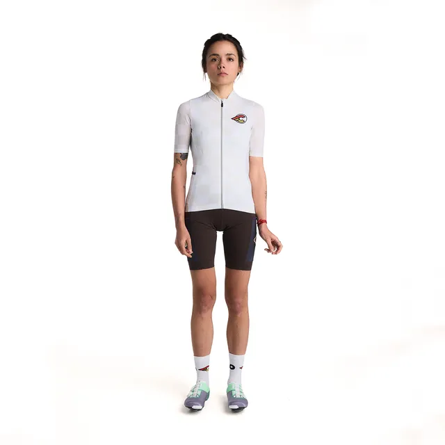 cinelli-tempo-woman-maillot-cyclisme-femme-gris image 1