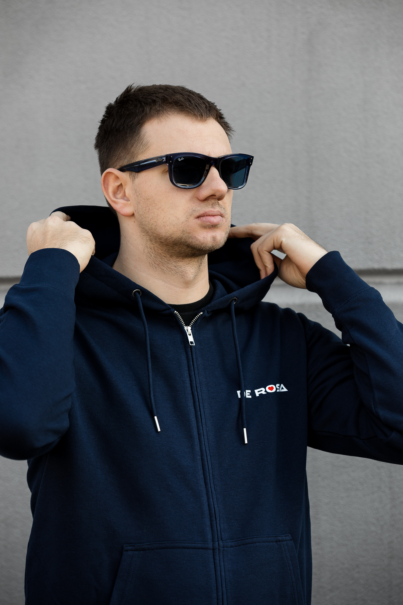 de-rosa-2026-zip-hoodie-coton-320-g-m image 5