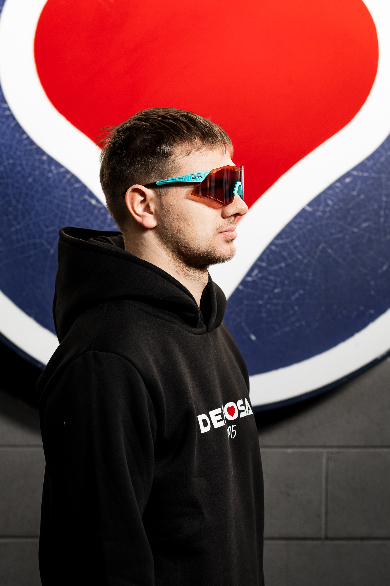 de-rosa-20095-hoodie-sweat-urbain-unisexe-coton image 3
